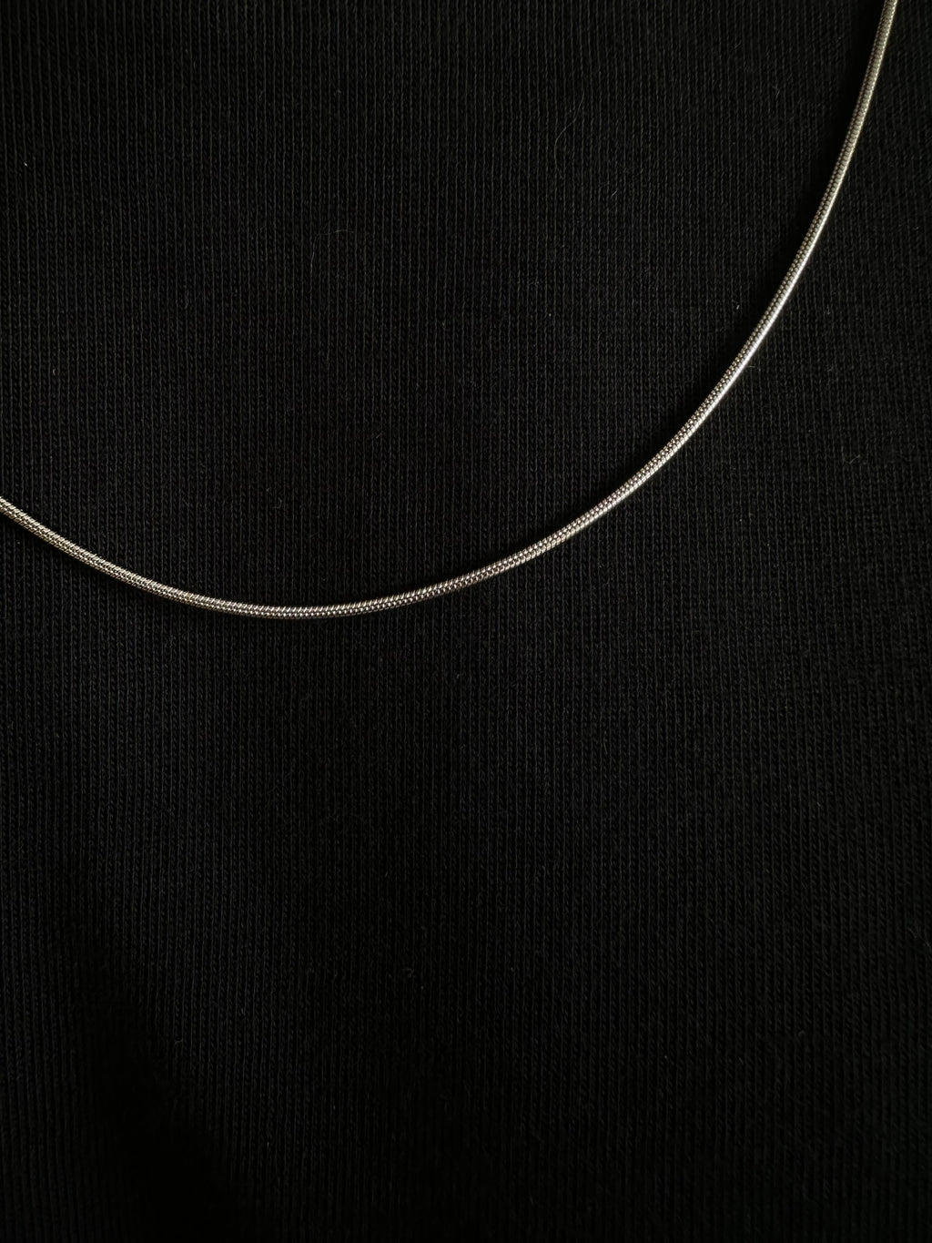 Schlangenkette Herren Silber – Snake Chain, glatt, 2mm