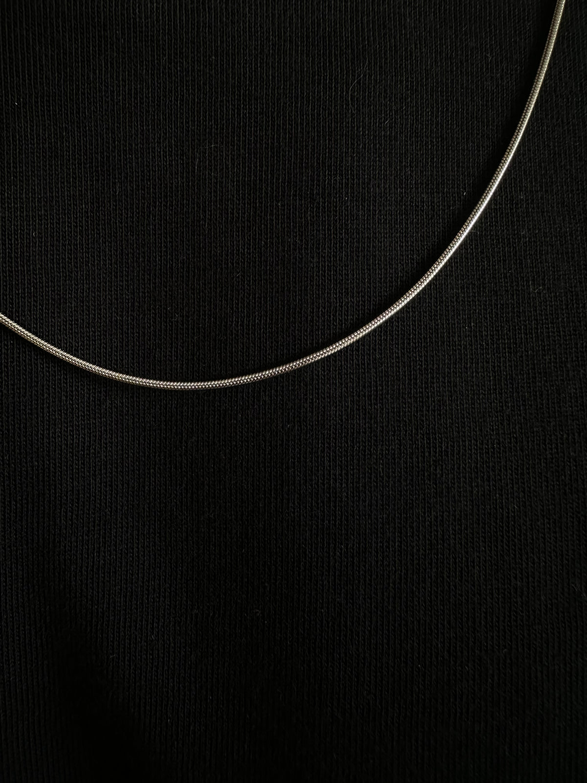 Schlangenkette Herren Silber – Snake Chain, glatt, 2mm